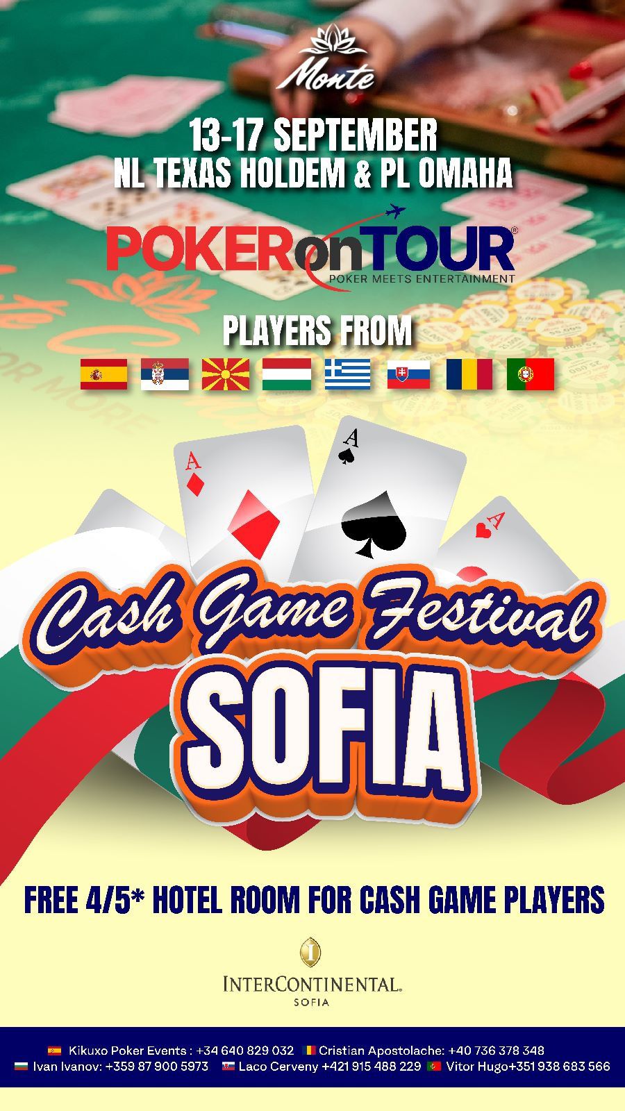 poker cash game sofia bulgaria
